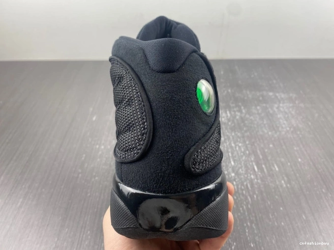 Black Retro Cat Jordan 414571-011 Air 13 0802
